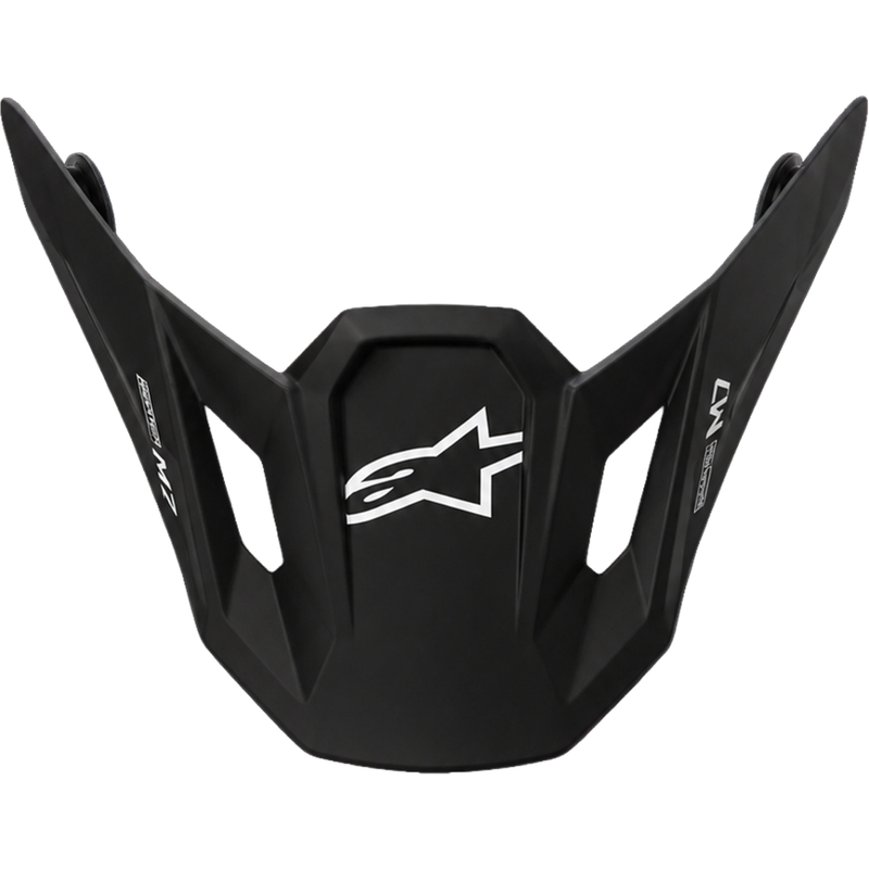 Kšilt pro helmy Alpinestars Supertech S-M7 Solid černý