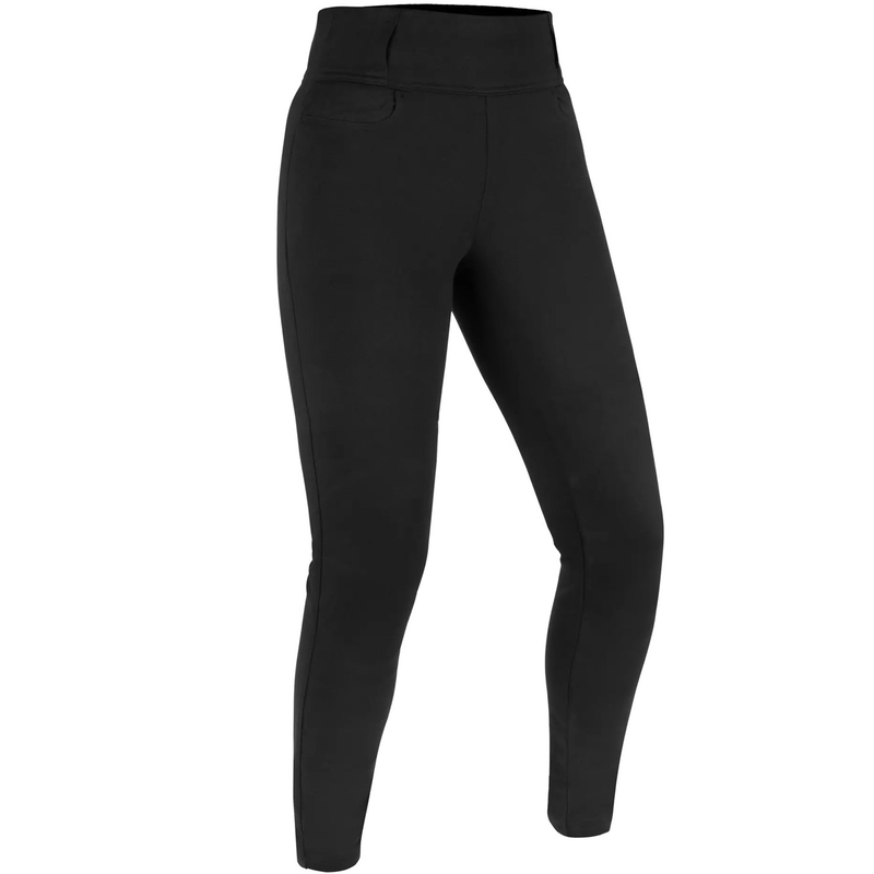 Dámské zkrácené legíny na motorku Oxford Super Leggins 3.0 černé