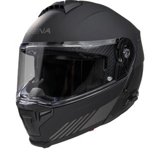 Výklopná helma na motorku s headsetem SENA Specter matná černá