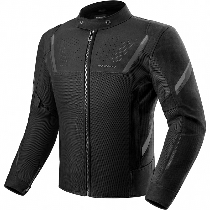 Bunda na motorku Shima Rush 3.0 Air černá
