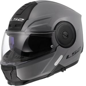 Výklopná helma na motorku LS2 FF902 Scope II Nardo šedá