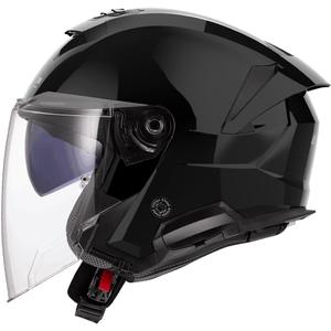 Otevřená helma na motorku LS2 OF618 Verso II Solid lesklá černá