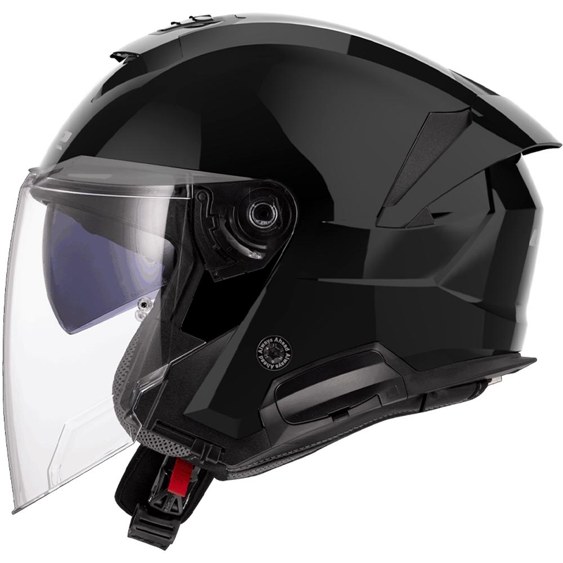 Otevřená helma na motorku LS2 OF618 Verso II Solid lesklá černá