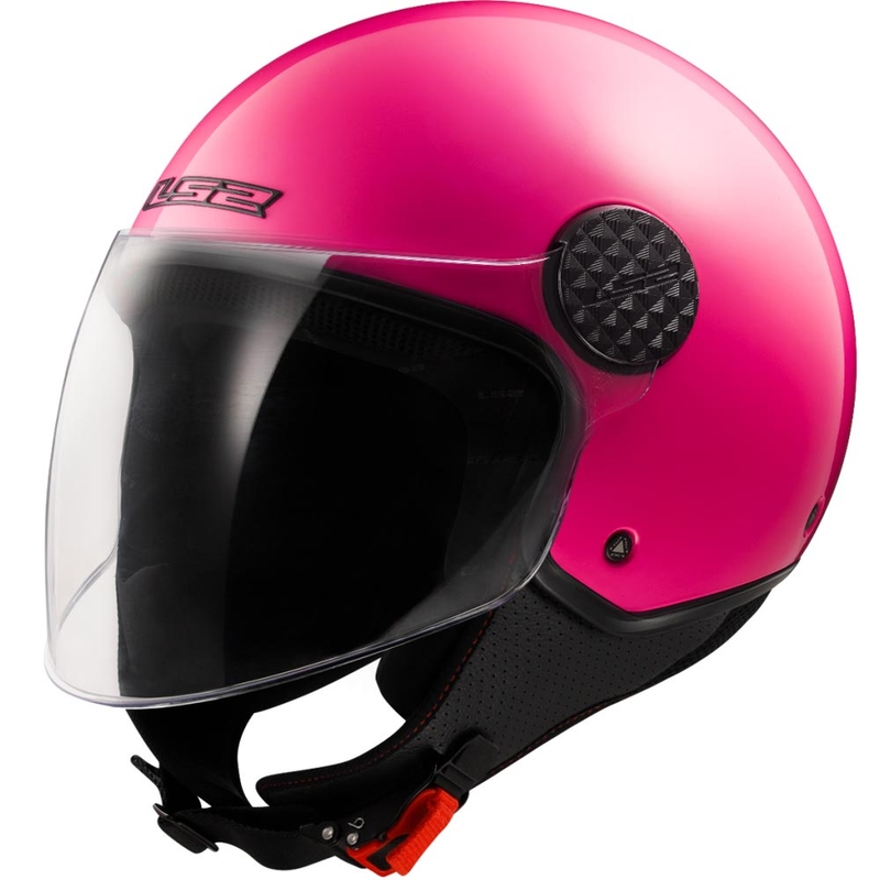 Otevřená helma na motorku LS2 OF558 Sphere Lux II Solid fluo růžová