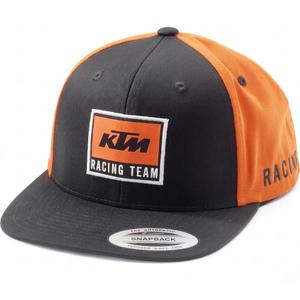 Kšiltovka KTM Team Flat Cap OS černo-oranžová