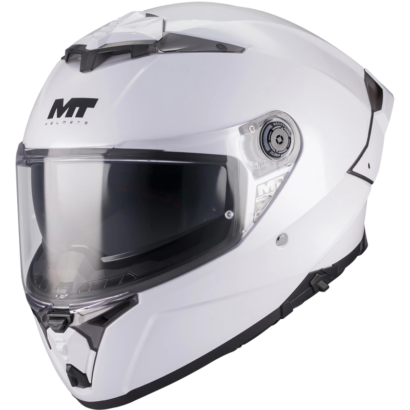 Integrální helma na motorku MT Thunder 4 R Pure A0 bílá