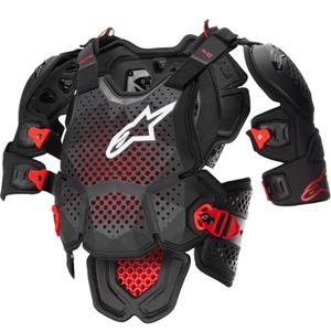 Chránič těla Alpinestars A-10 2 černo-antracitovo-červený