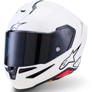 Integrální helma na motorku Alpinestars S-R7 Solid bílá