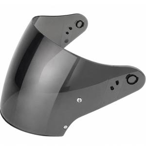 Plexi Scorpion KDF-25 pro helmy na motorku EXO-230/Z1 tmavě kouřové