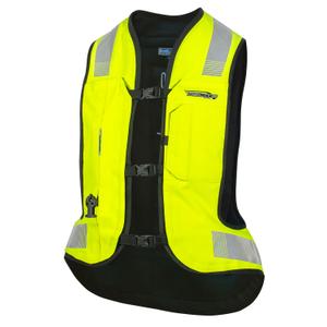 Airbagová vesta HELITE Turtle 2 fluo žlutá