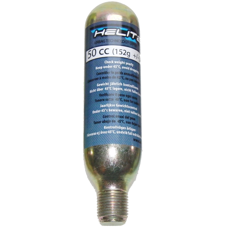 Bombička CO2 k airbagům HELITE