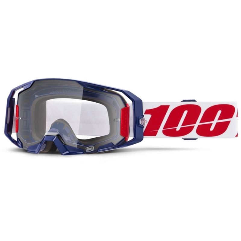 Motokrosové brýle 100% ARmatic Mach Z s čirým plexi
