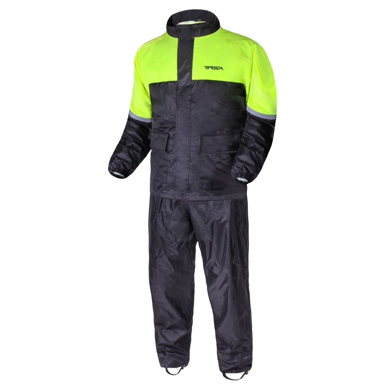 Moto pláštěnka RSA Vision černo-fluo žlutá výprodej