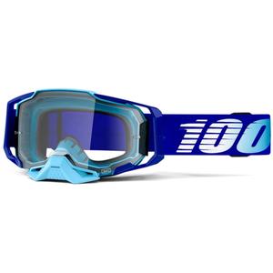 Motokrosové brýle 100% ARMEGA Royal modré (čiré plexi)