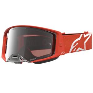 Motokrosové brýle Alpinestars Supertech Vesta oranžovo-stříbrné