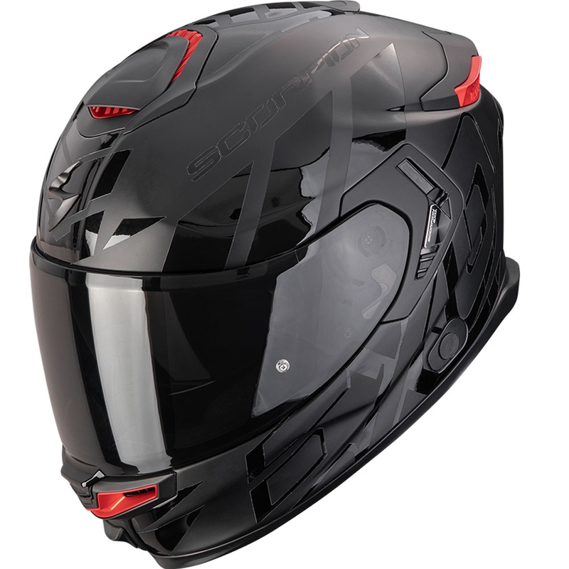 Integrální helma na motorku Scorpion EXO-GT SP Air Noble matná černo-černá - II. jakost
