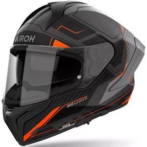 Integrální helma na motorku Airoh MATRYX Rocket matná oranžová