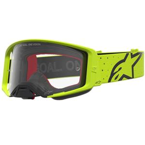 Motokrosové brýle Alpinestars Supertech Vesta fluo žluto-černá (čiré plexi)