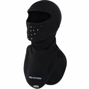 Kukla na motorku Oxford Balaclava Deluxe Micro Fleece černá