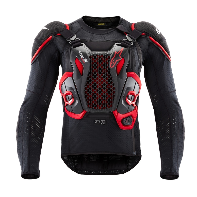 Airbagová vesta Alpinestars TECH-AIR®OFF-ROAD system černo-červená 2 - II. jakost