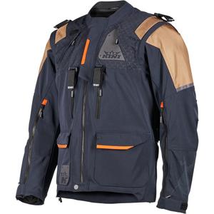 Motokrosová bunda KINI Red Bull EXC 2.0 antracitovo-béžová