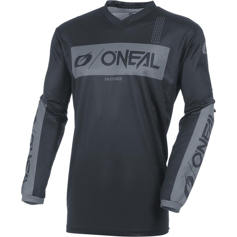 Motokrosový dres O'Neal Element Racewear černo-šedý
