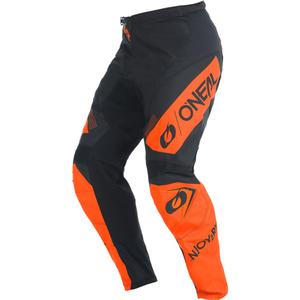 Motokrosové kalhoty O'Neal Element Racewear černo-oranžové