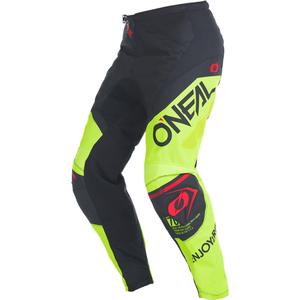 Motokrosové kalhoty O'Neal Element Factor černo-neonově žluté