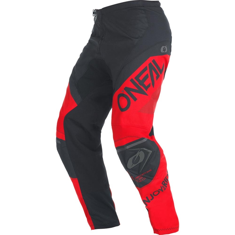 Motokrosové kalhoty O'Neal Element Factor černo-červené