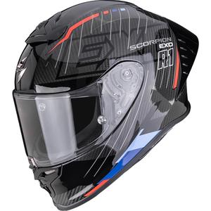 Integrální helma na motorku Scorpion EXO-R1 EVO II Air Surge černo-modro-červená