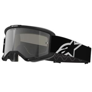 Motokrosové brýle Alpinestars Vision 5 Corp 2 černo-bílé