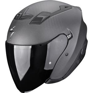 Otevřená helma na motorku Scorpion EXO-Z1 Carbon Solid matná černá