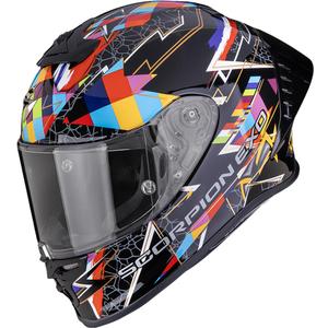 Integrální helma na motorku Scorpion EXO-R1 EVO II Air Pouls černo-vícebarvená