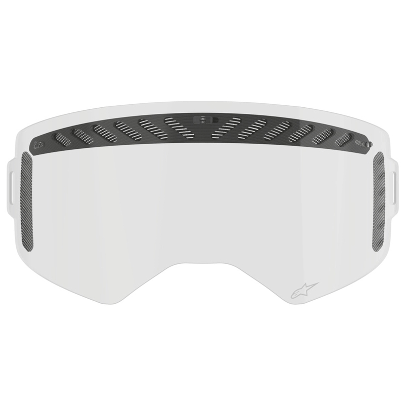 Čiré plexi Modulator Vented pro brýle Alpinestars Supertech