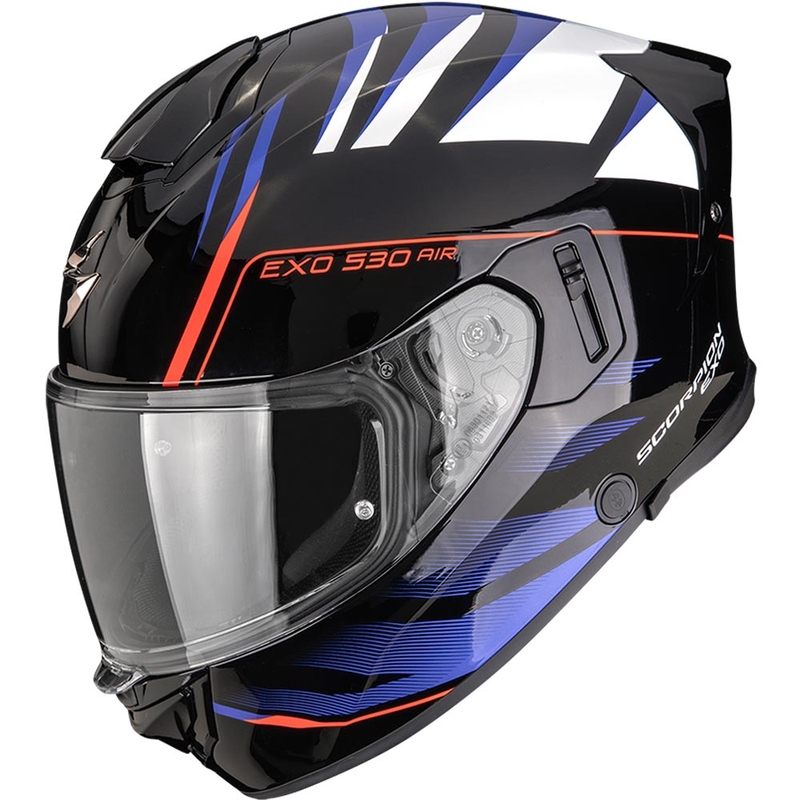 Integrální helma na motorku Scorpion EXO-530 Air Tigris černo-modro-bílé