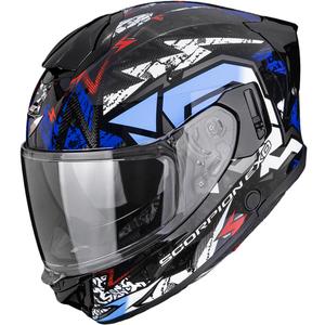 Integrální helma na motorku Scorpion EXO-530 Air Meteor černo-modrá