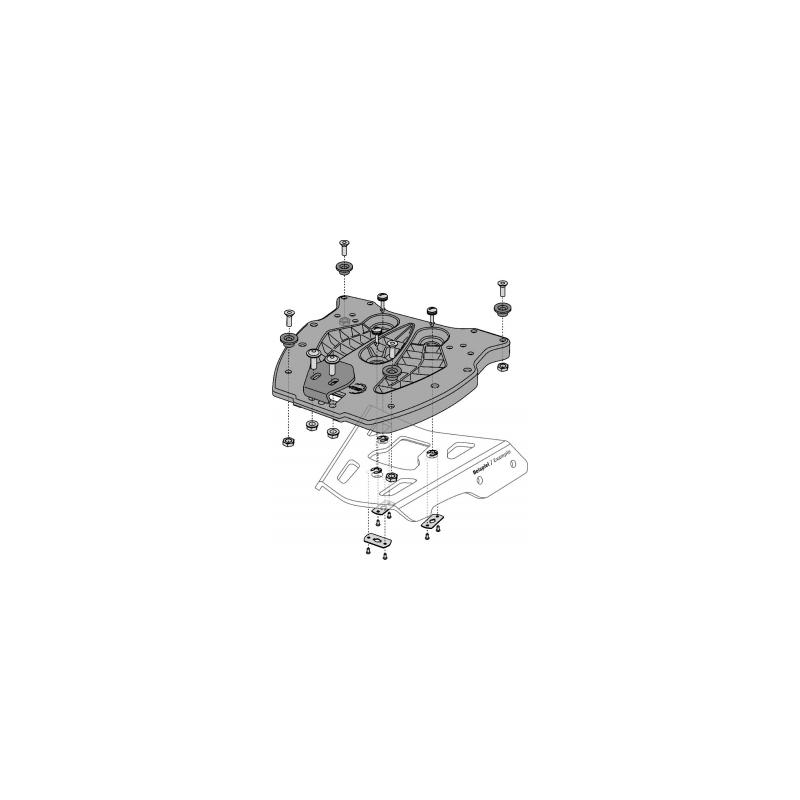 Adapter plotna GPT pro kufr Givi/Kappa monokey (KOPIE)