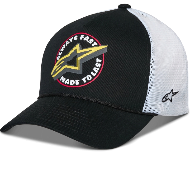 Kšiltovka Alpinestars Aorbit Trucker černo-bílá