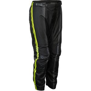 Dětské motokrosové kalhoty na motorku FLY Racing F-16 Raze černo-fluo žluté