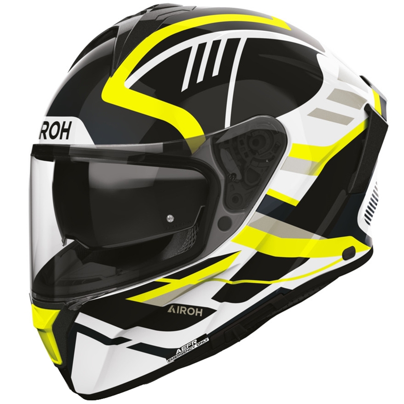 Integrální helma na motorku Airoh Spark 2 Luma žlutá