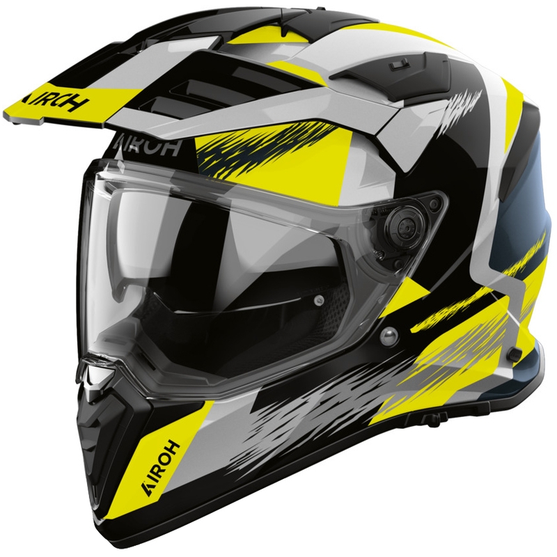 Enduro helma na motorku Airoh BADX-X Airspeed žlutá