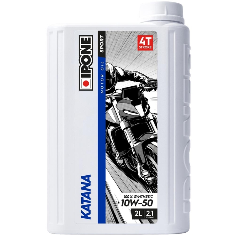 Syntetický motorový olej Ipone Katana 10W50 (ESTER, MA2) (AKC) (8) 2 l