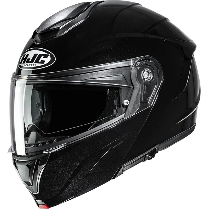 Výklopná helma na motorku HJC C92 Solid metalická černá