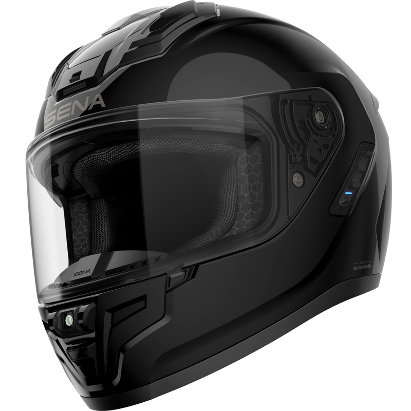 Integrální helma na motorku SENA Phantom s interkomem černá