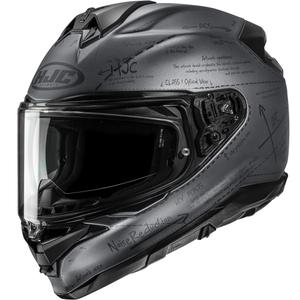Integrální helma na motorku HJC F72 Odyssea MC5SF šedo-černá