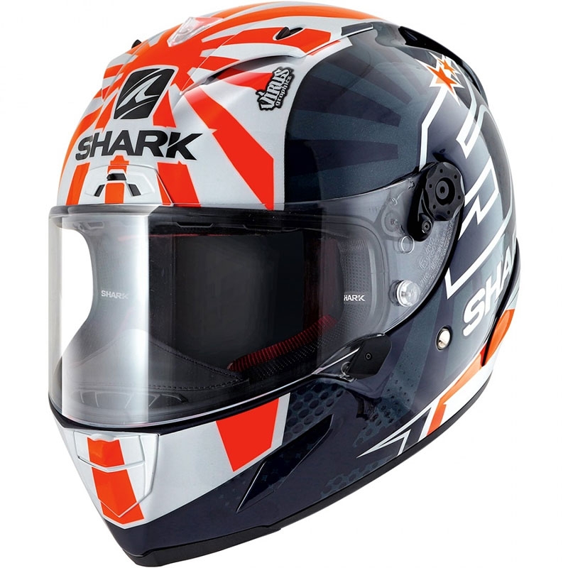Integrální přilba SHARK RACE-R PRO Zarco Replica 2019 modro-bílo-oranžová výprodej