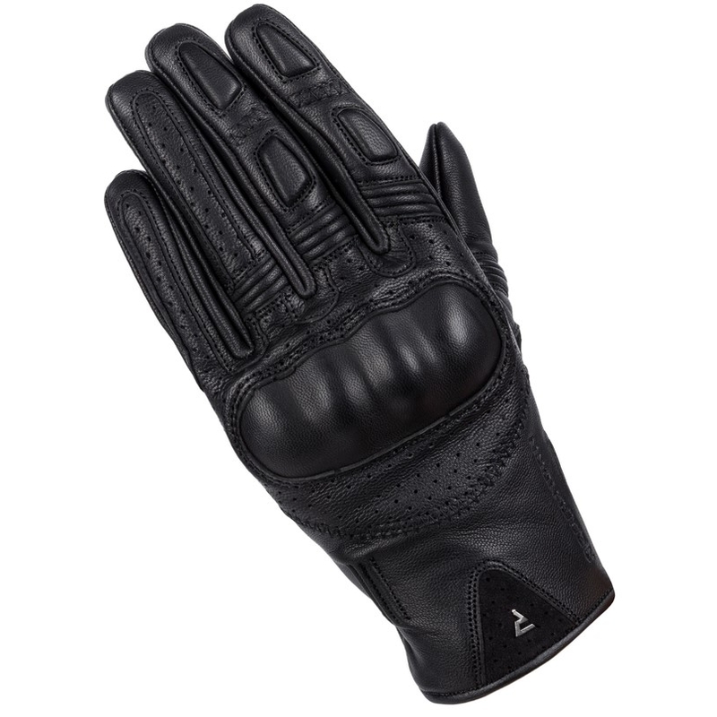 Dámské rukavice na motorku Rebelhorn Thug II černé perforované