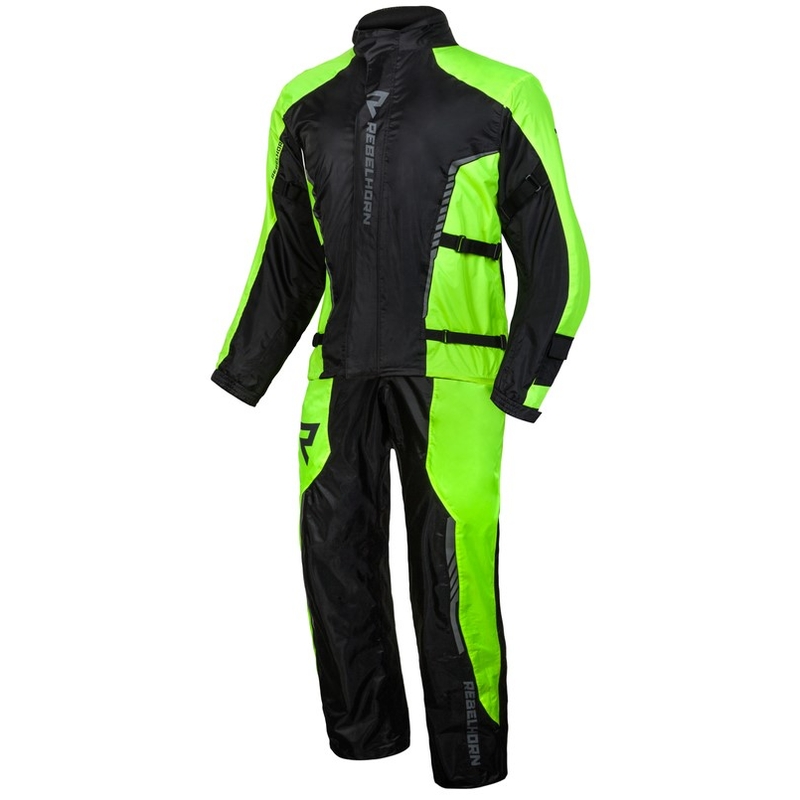 Moto pláštěnka Rebelhorn Patrol fluo žluto-černá