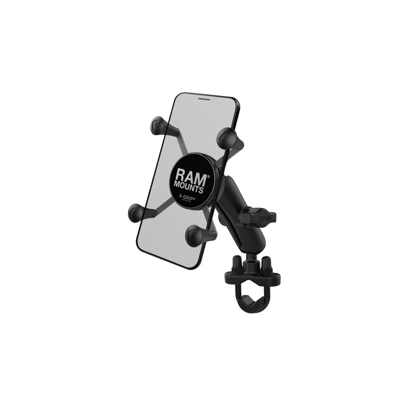 Držák mobilního telefonu RAM Mounts X-Grip na řídítka o průměru 12,7-31,75 mm