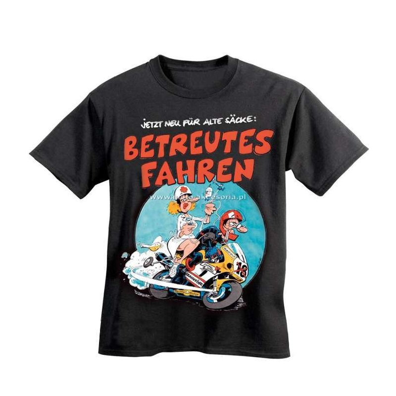 Triko s krátkým rukávem Motomania Asistovaná jízda - vel. XL